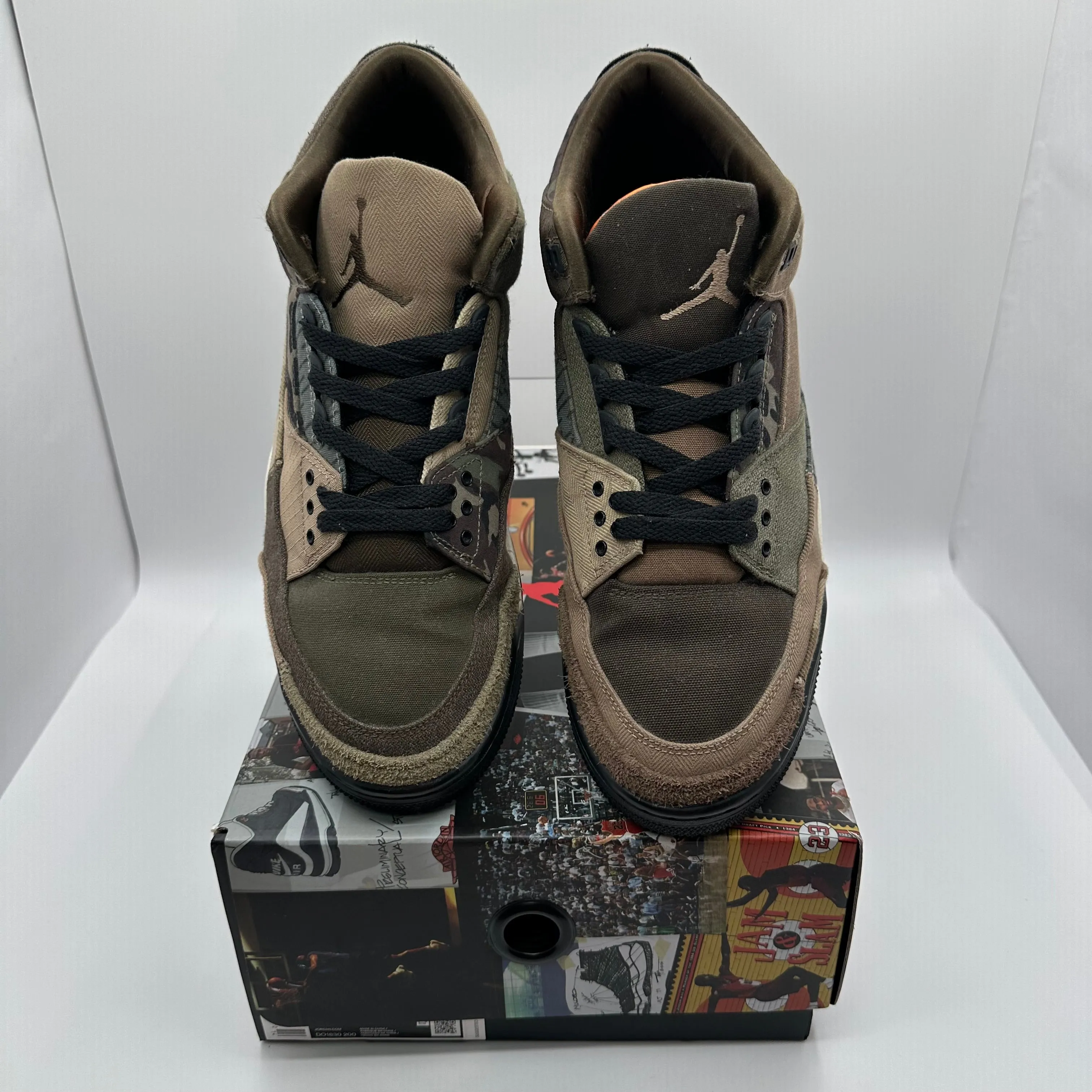 Jordan 3 Reteo SE Patchwork Camo *pre-owned* (SIZE 10)
