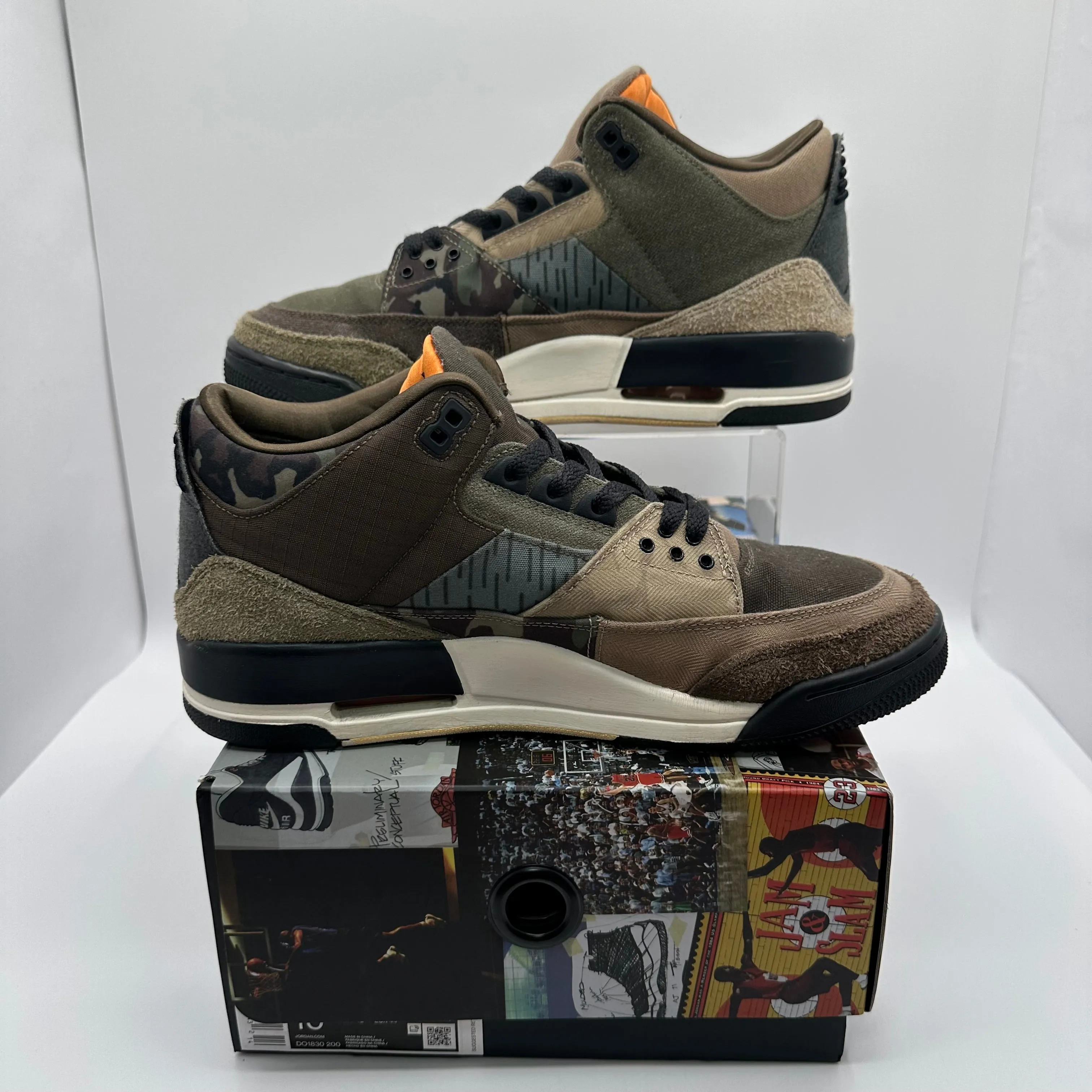Jordan 3 Reteo SE Patchwork Camo *pre-owned* (SIZE 10)
