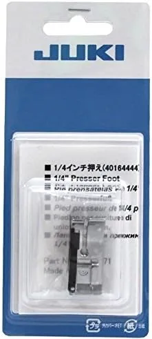 Juki 1/4" Guide Foot #40164071 for Juki HZL-DX5, HZL-F300, HZL-G120, HZL-G220 Models