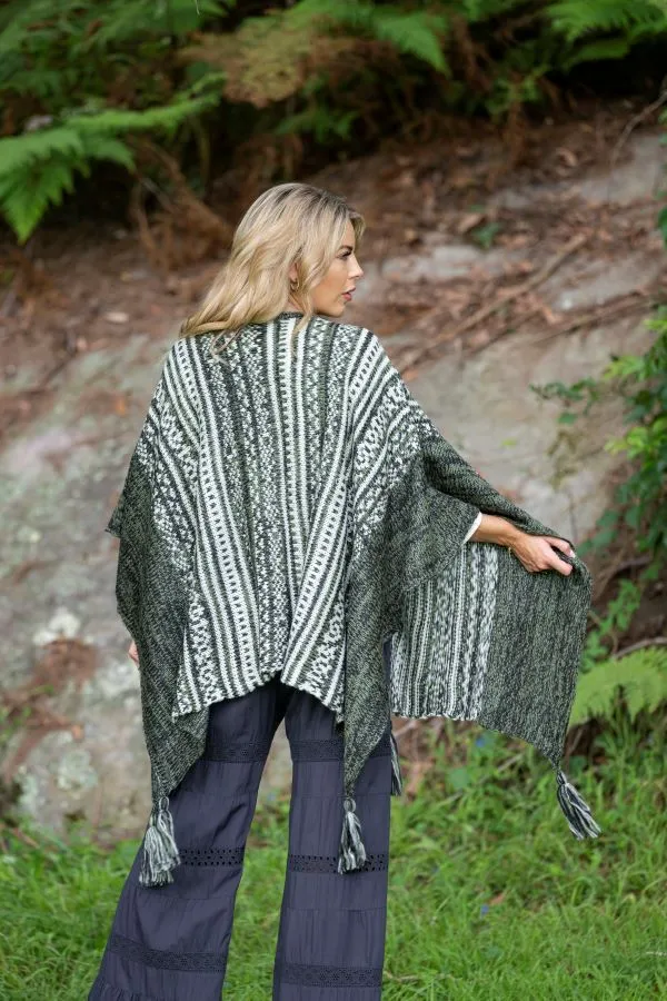Khaki Knit Wrap