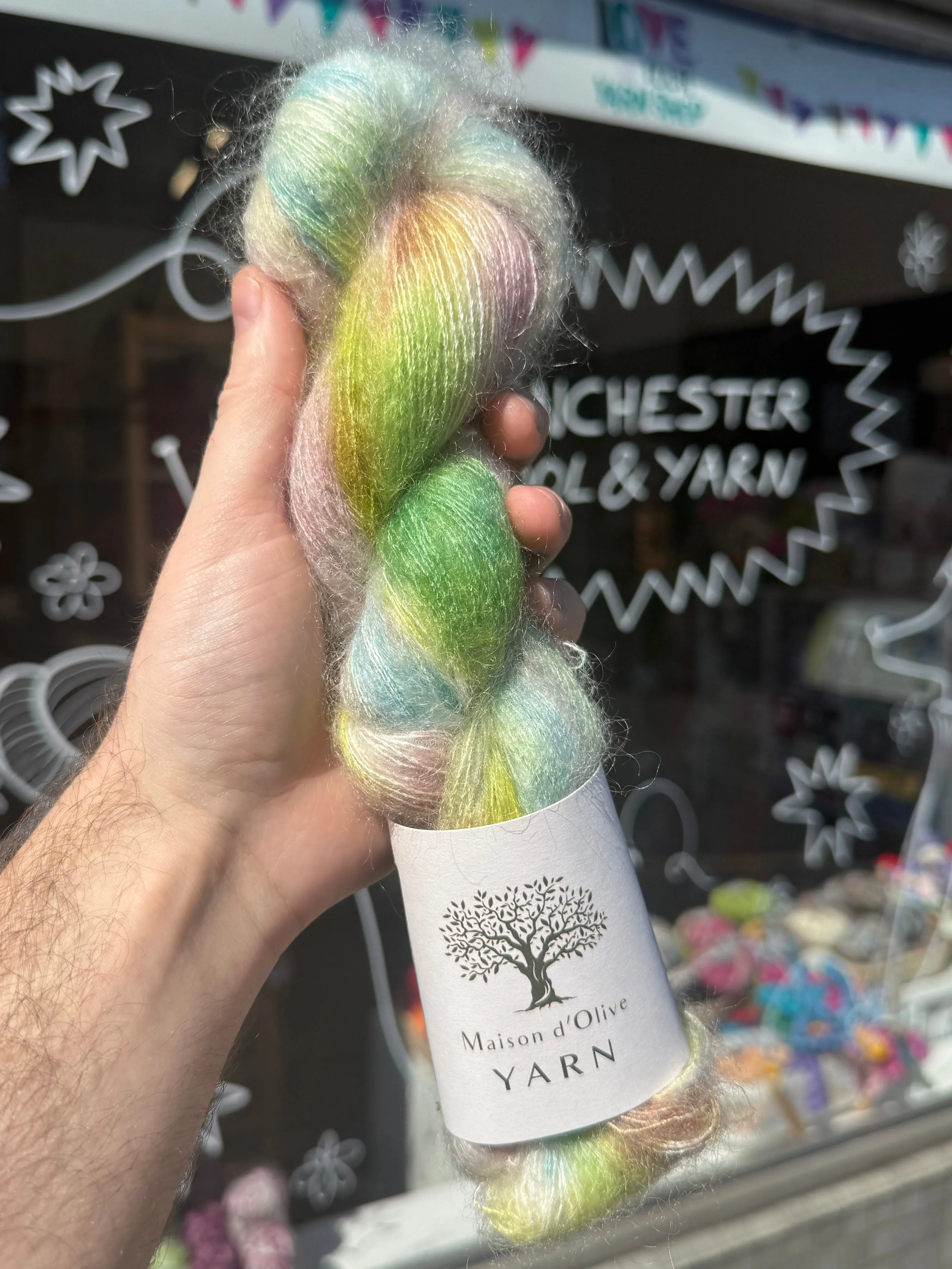 Kid-Silk Mohair from Maison d'Olive | Candy Cloud