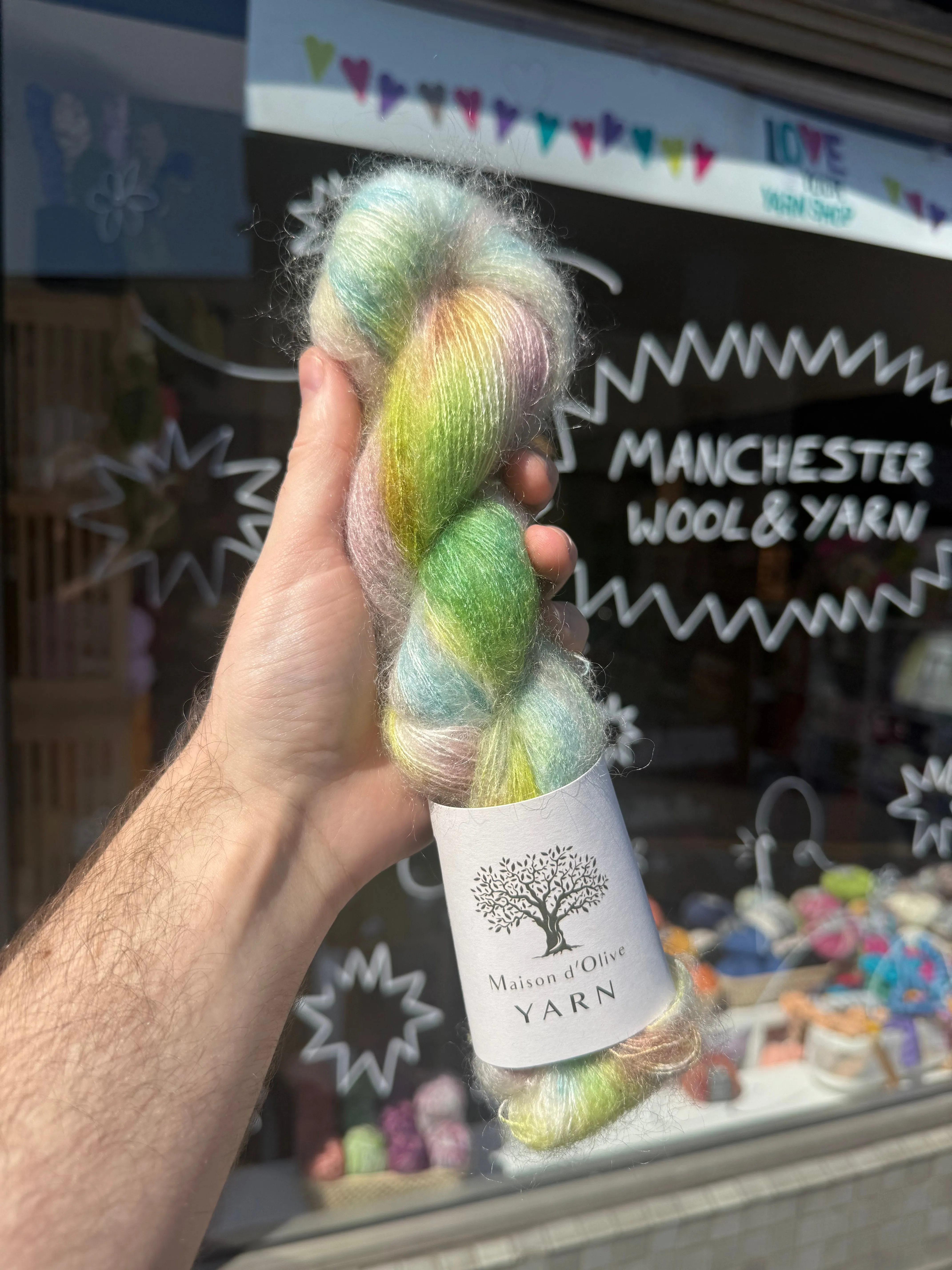 Kid-Silk Mohair from Maison d'Olive | Candy Cloud