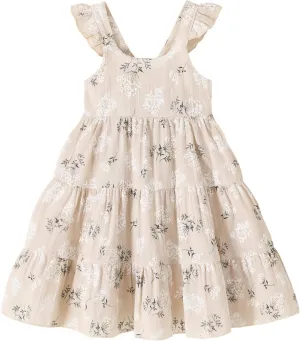 Kids Toddler Baby Girls Rainbow Dress Princess Sleeveless Beach Butterfly Sundress