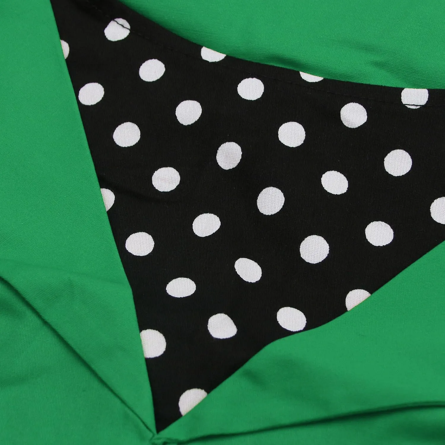 KILLREAL Women's Polka Dot Retro Vintage Style Cocktail Party Swing Dress