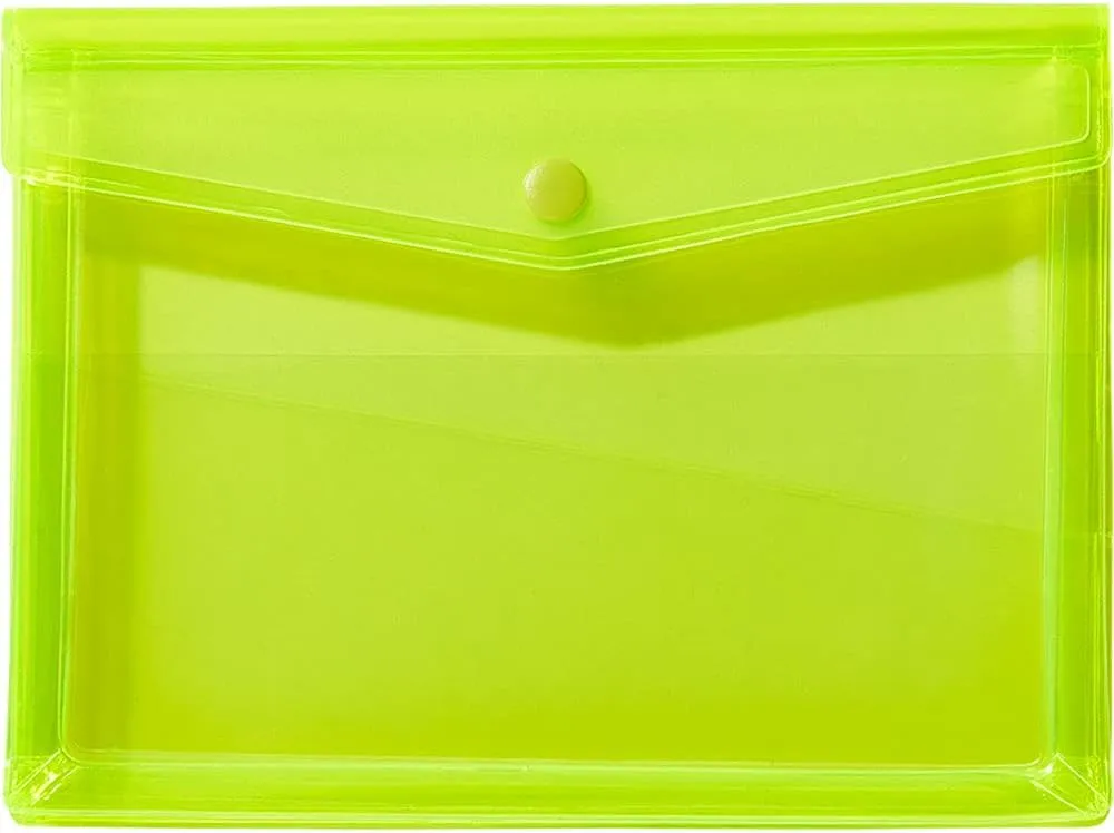 King Jim CH5360T Bag-in-Bag Cheer Bag, A6, Yellow