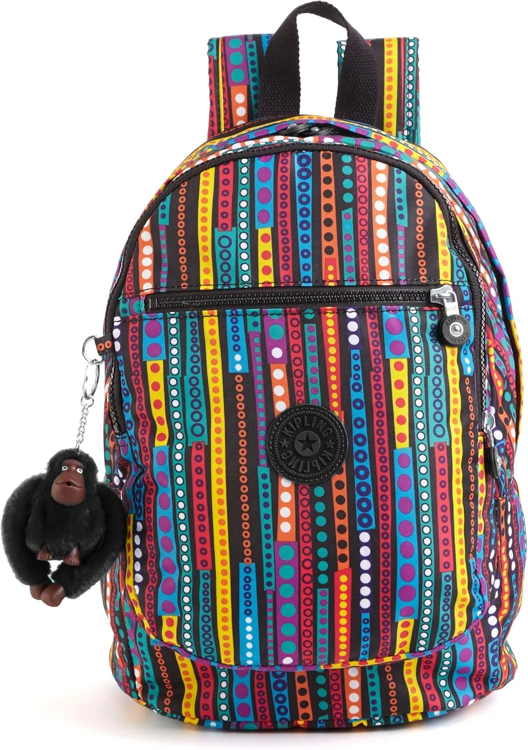 Kipling Challenger II Backpack, Circle Stripe Print, One Size,BP3762