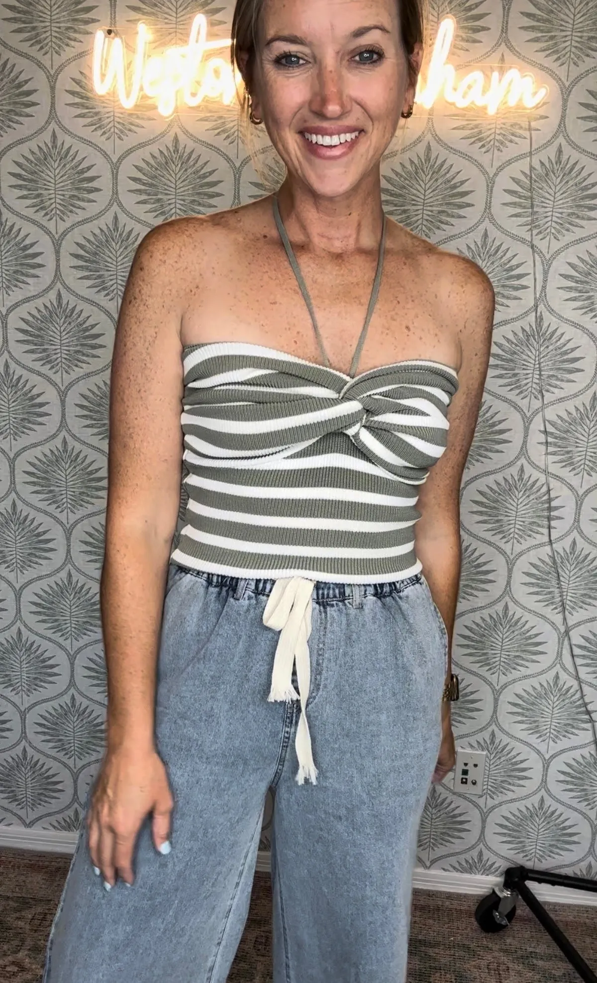 Knotted Knit Halter