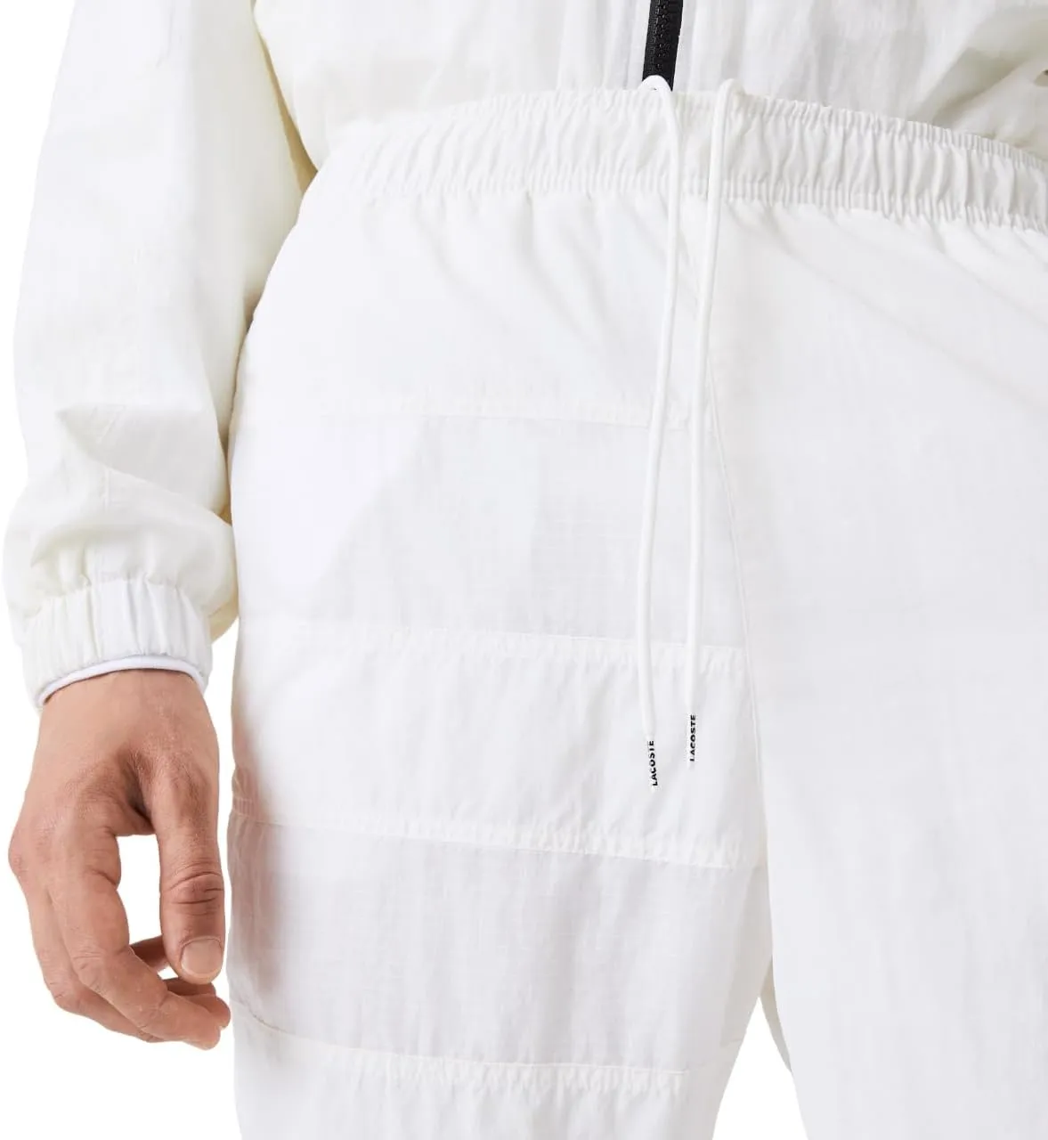 Lacoste Men's Patchwork Water-Repellent Trackpants