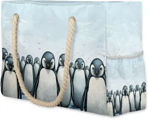 Large Beach Tote Bags for Women, Waterproof Beach Bag with Zipper, Swim Pool Tote Bags
