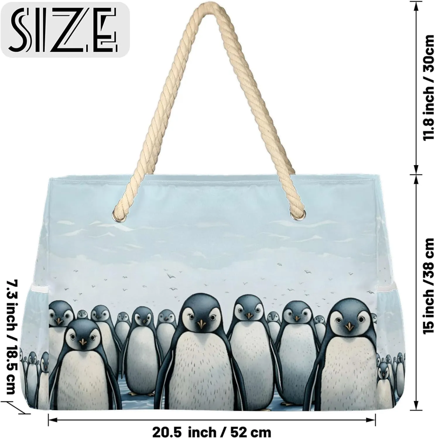 Large Beach Tote Bags for Women, Waterproof Beach Bag with Zipper, Swim Pool Tote Bags
