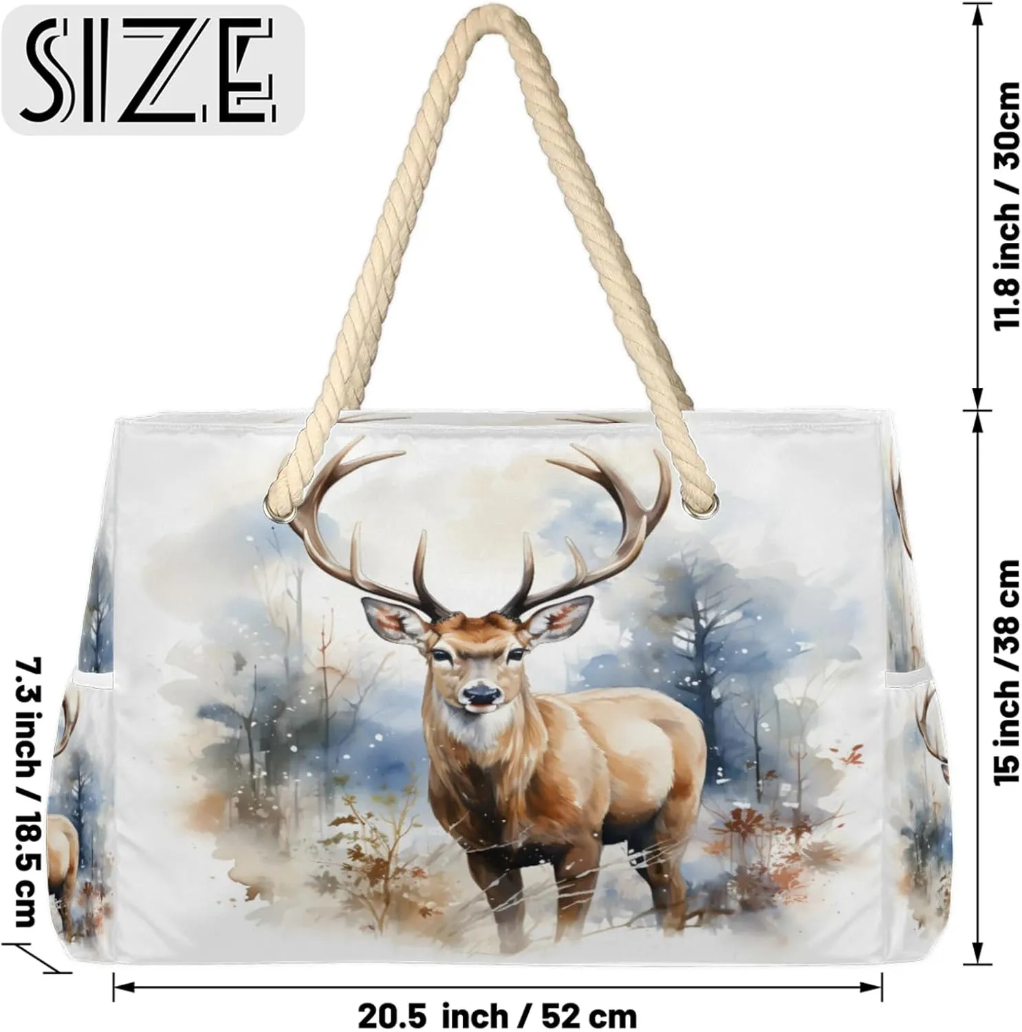 Large Beach Tote Bags with Zipper, Beach Bag for Women, Waterproof Sandproof Pool Swim Bags, Travel Tote Bag