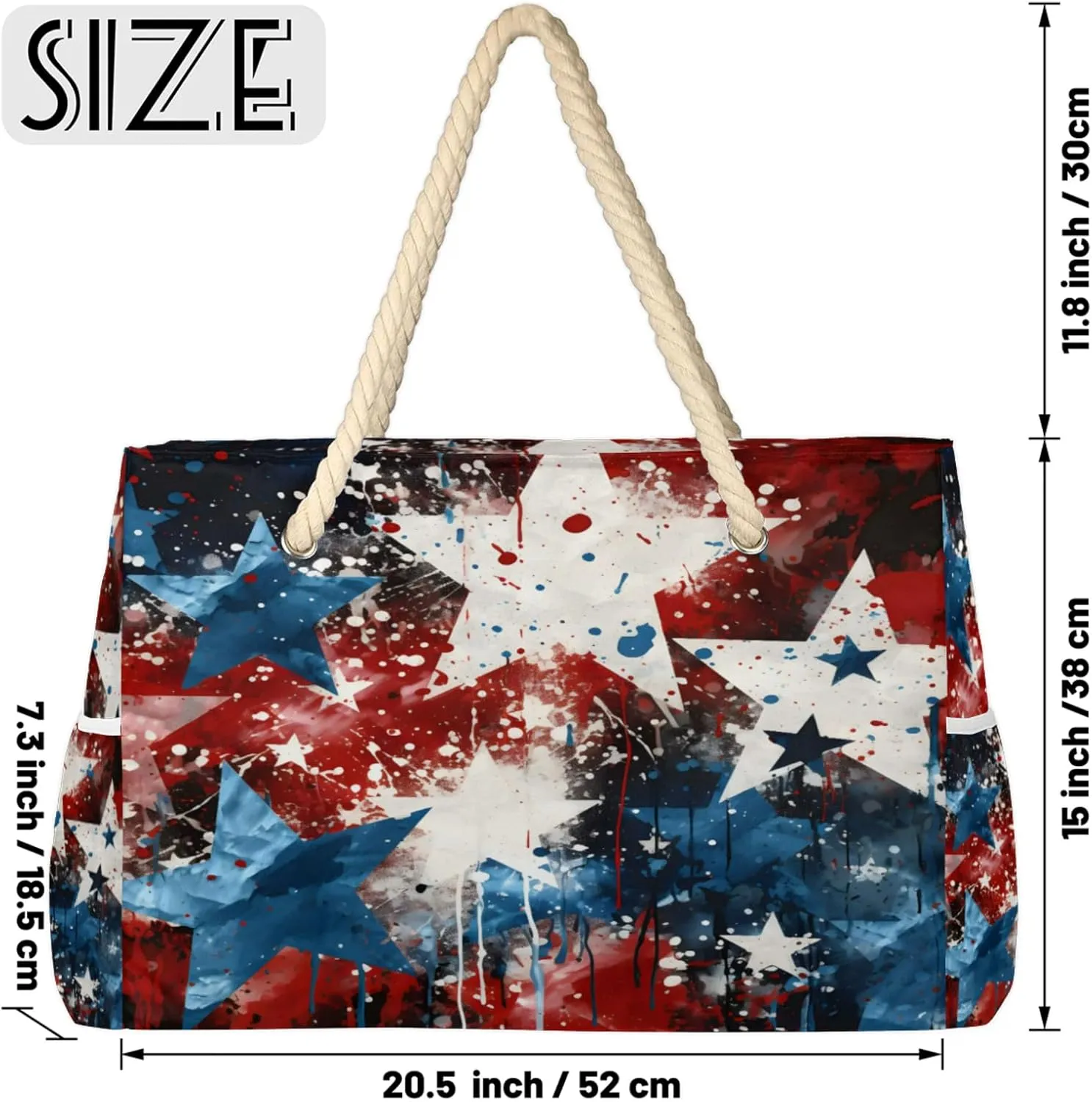 Large Beach Tote Bags with Zipper, Beach Bag for Women, Waterproof Sandproof Pool Swim Bags, Travel Tote Bag