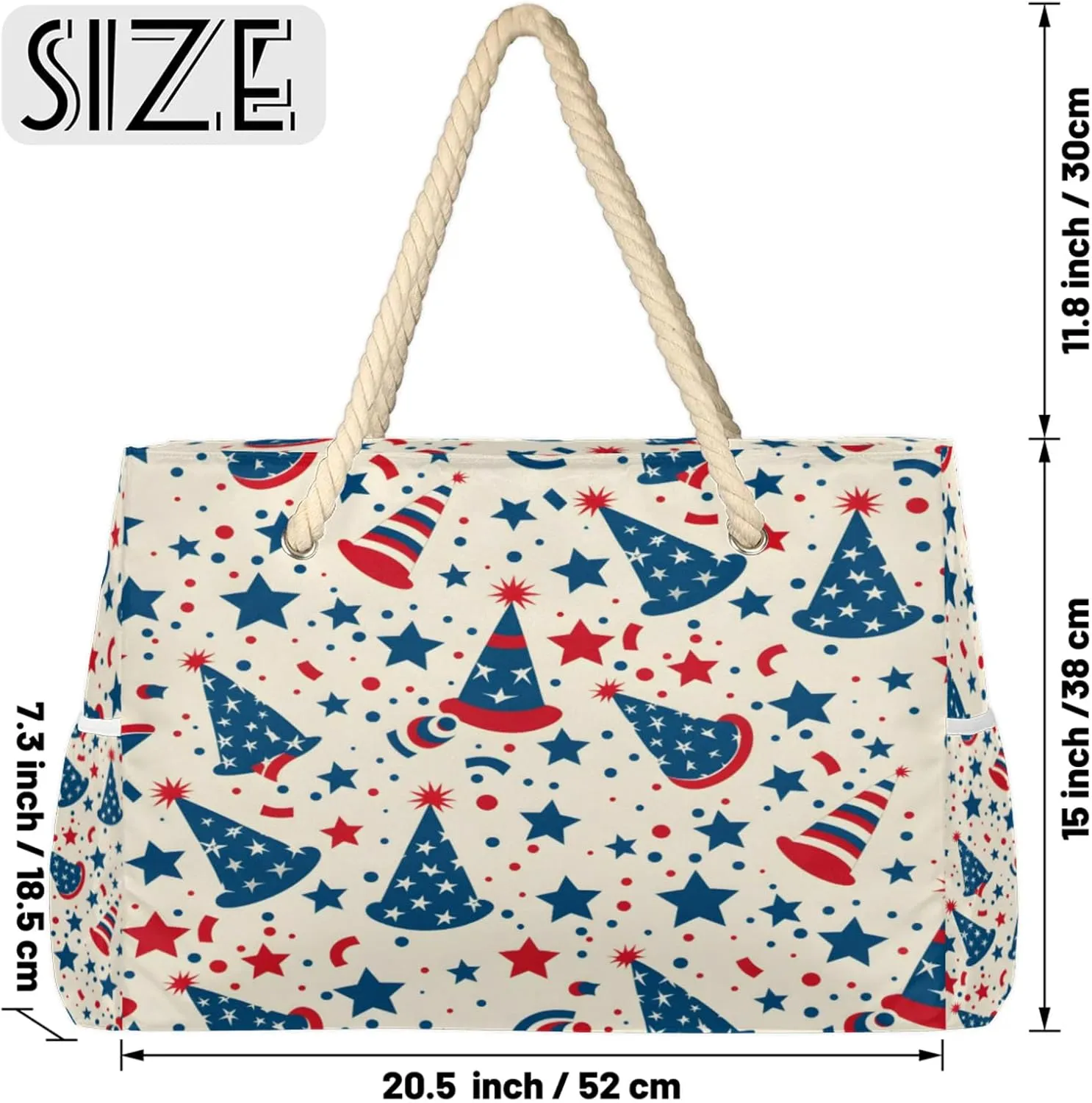 Large Beach Tote Bags with Zipper, Beach Bag for Women, Waterproof Sandproof Pool Swim Bags, Travel Tote Bag