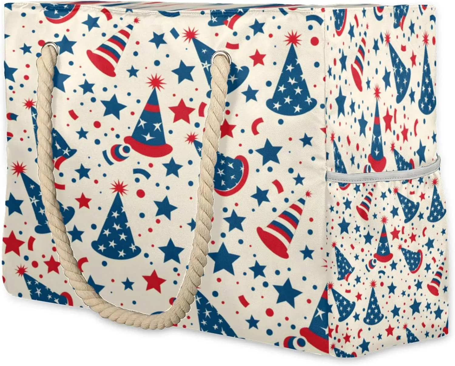 Large Beach Tote Bags with Zipper, Beach Bag for Women, Waterproof Sandproof Pool Swim Bags, Travel Tote Bag