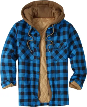 LCMTWX Fleece Plaid Flannel Jacket Plaid Print Lapel Button Down Pocket Long Sleeve Shirt Patchwork Jacket Thickened Sherpa