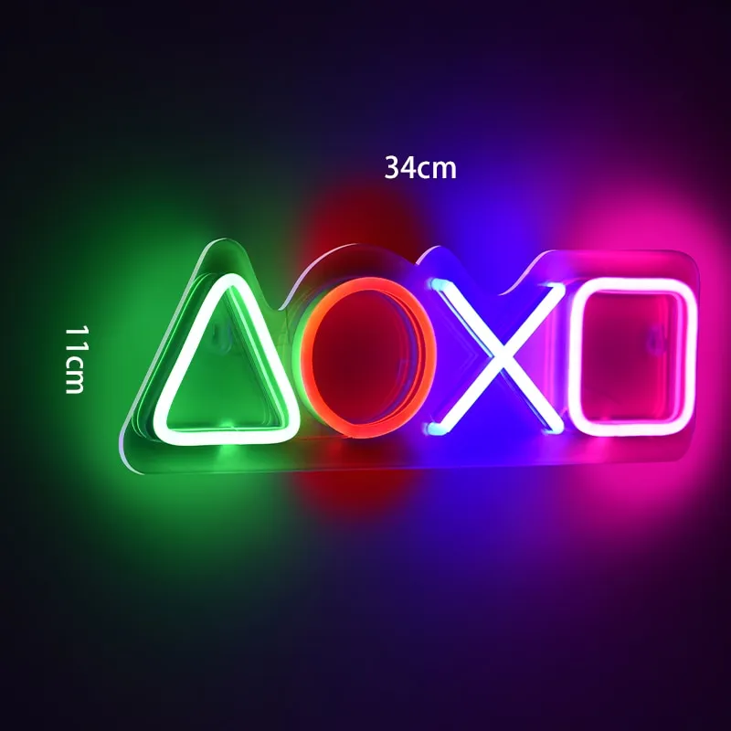 LED Light Gaming Night Light Decor