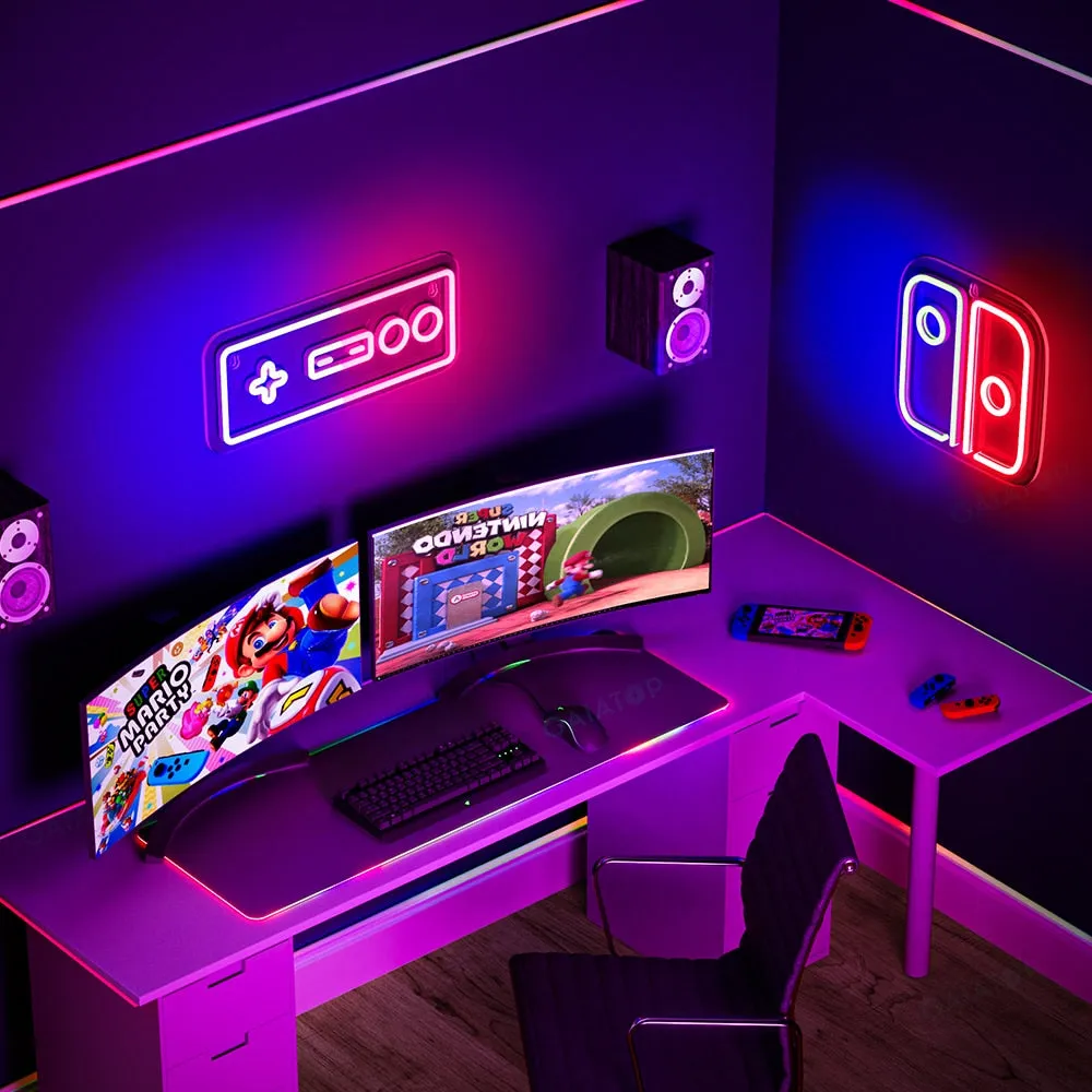 LED Light Gaming Night Light Decor