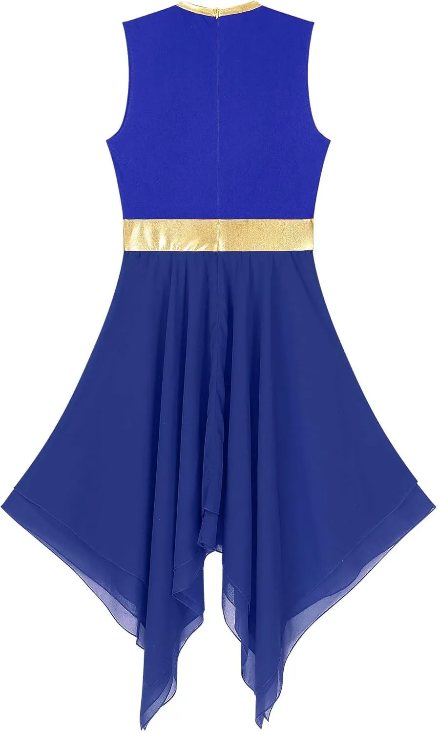 Linjinx Praise Dance Dresses for Women Church Worship Liturgical Dancewear Tunic Lyrical Dance Dress