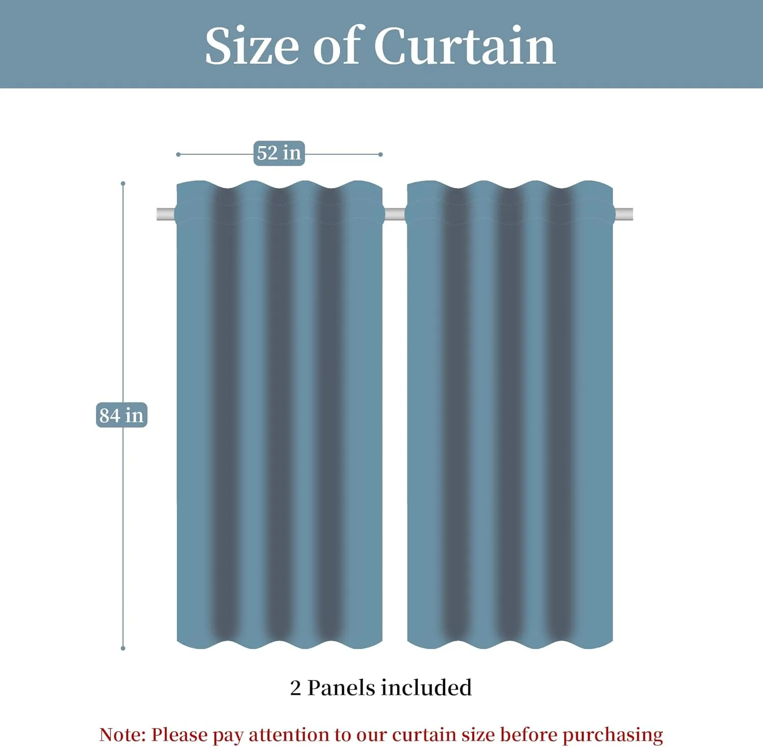Loom and Mill Luxury Blue Jacquard Curtains for Bedroom, Thick Damask Chenille Window Curtain Panels with Tiebacks for Living Room Holiday Party Banquet Decorations (2 Panels, 52 x 84 Inch, Blue)