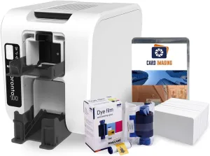 Magicard Pronto 100 Single Side Card Printer & Supplies Package (3100-0001)