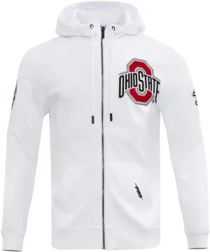 Mens College Classic Chenille Full Zip Hoodie
