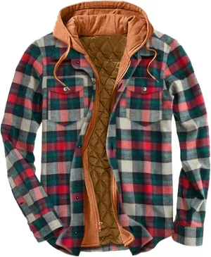 Mens Flannel Shirt Men's Button Down Regular Fit Long Sleeve Plaid Flannel Casual Shirts Men's Cotton Flannel Shirt Tops