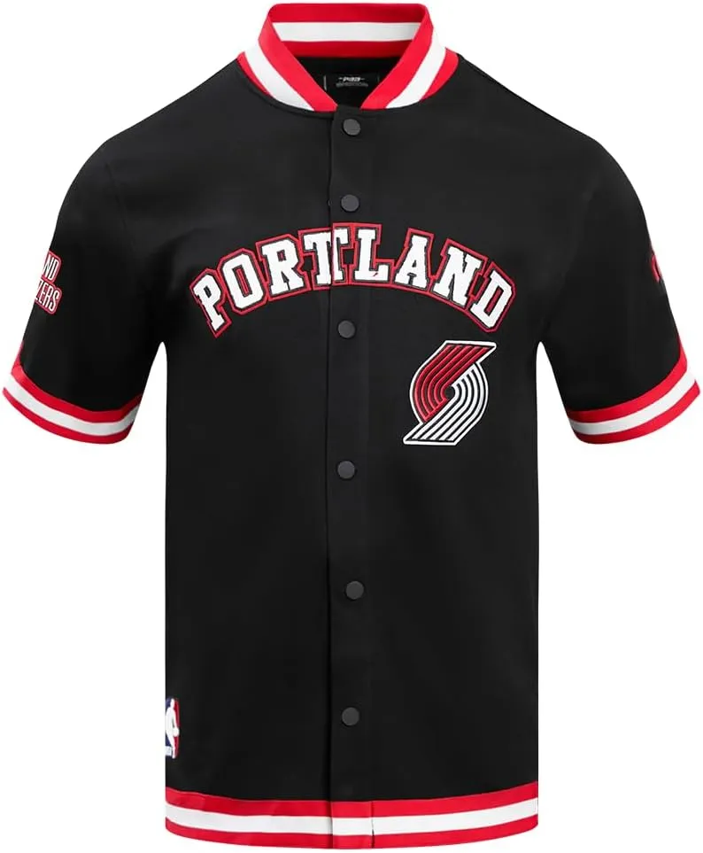 Mens NBA Classic Chenille Button Down