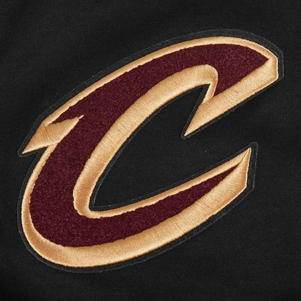 Mens NBA Classic Chenille Cotton Double Knit Full Zip Hoodie