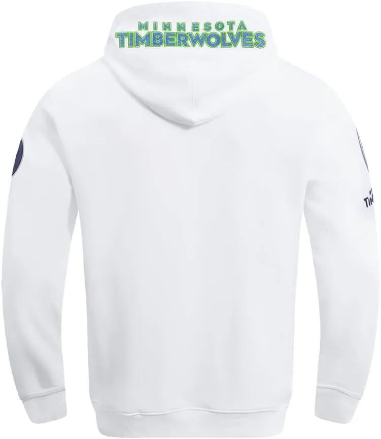 Mens NBA Classic Chenille Cotton Double Knit Full Zip Hoodie