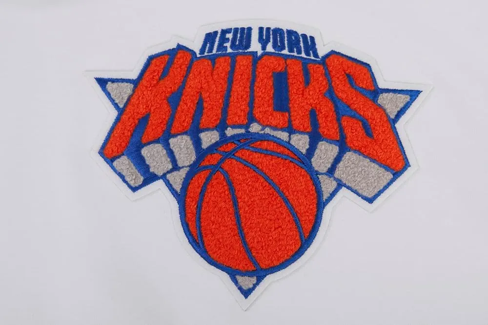 Mens NBA Classic Chenille Pull Over Hoodie