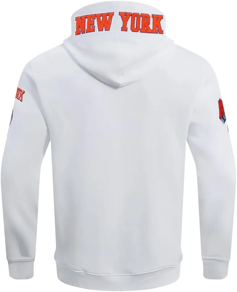 Mens NBA Classic Chenille Pull Over Hoodie