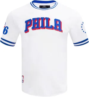 Mens NBA Classic Chenille Short Sleeve Tee