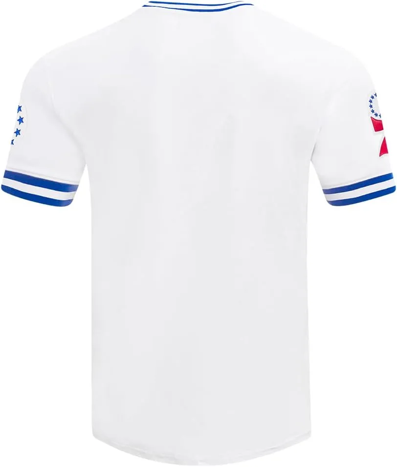 Mens NBA Classic Chenille Short Sleeve Tee