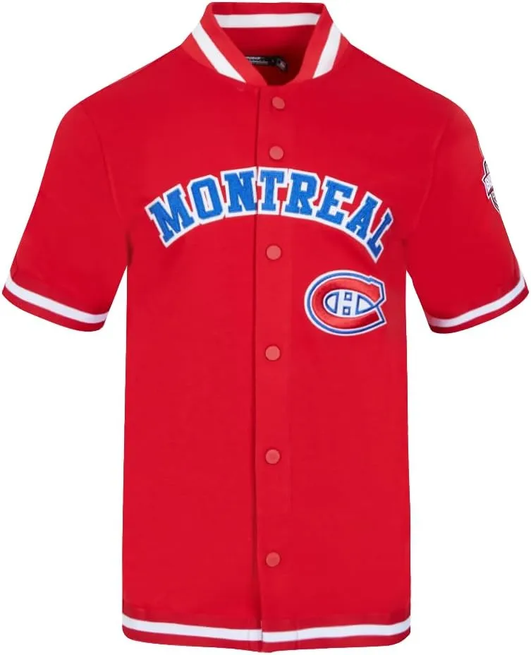 Mens NHL Classic Chenille Button Down