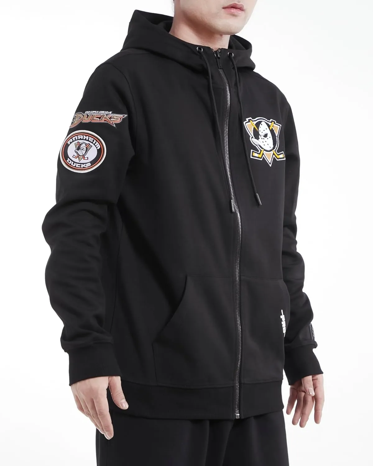 Mens NHL Classic Chenille Full Zip Hoodie