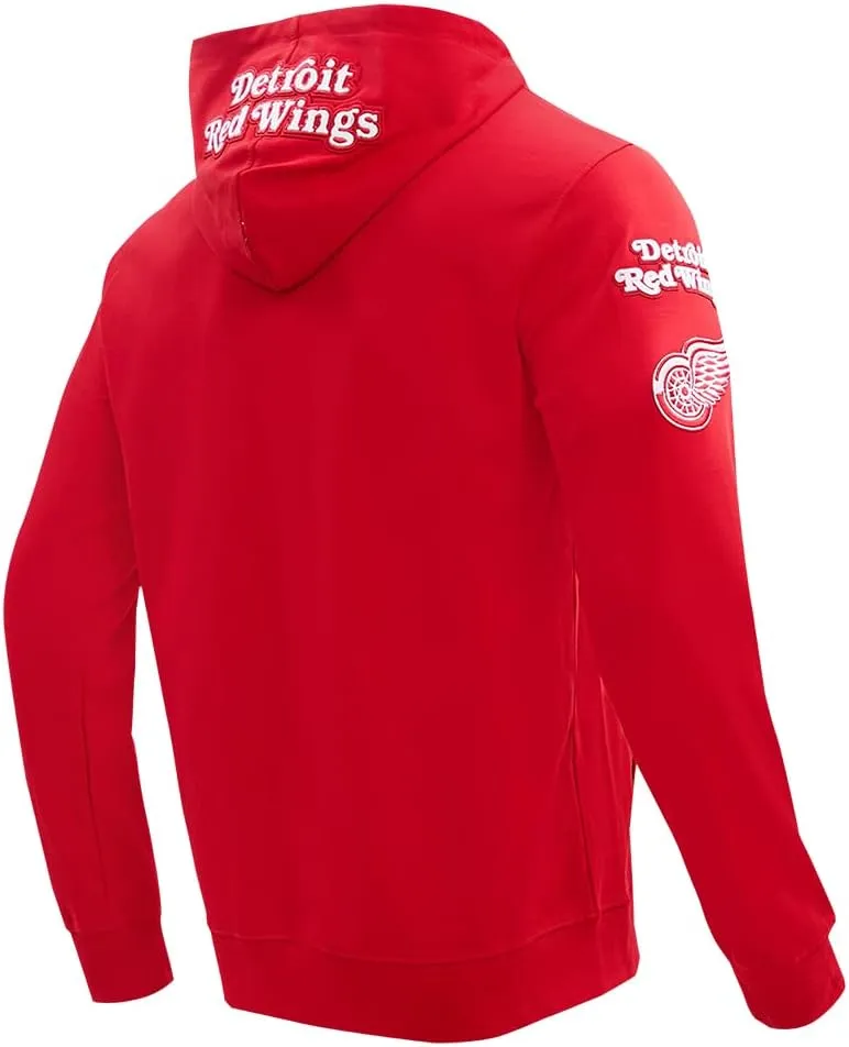 Mens NHL Classic Chenille Full Zip Hoodie
