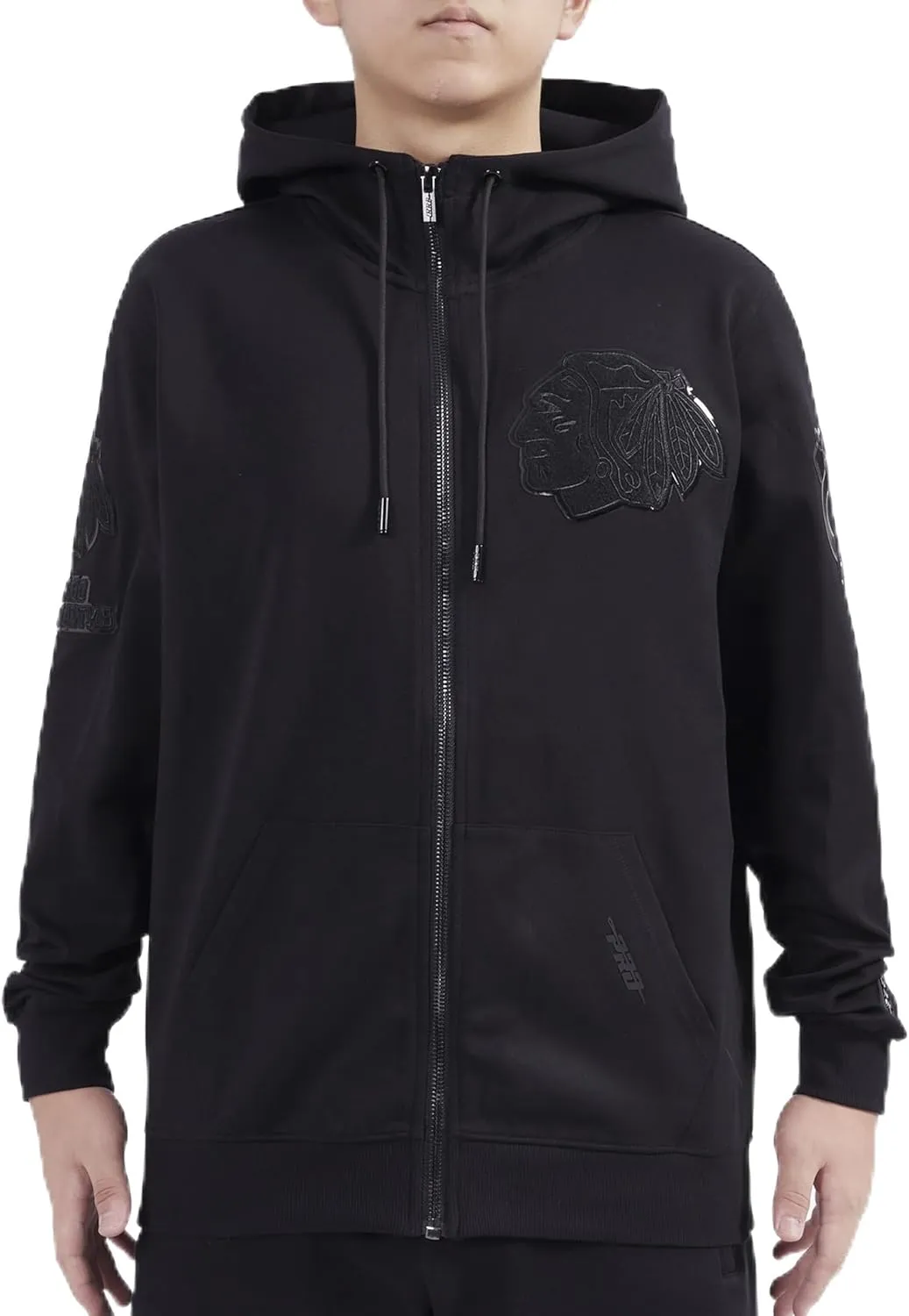 Mens NHL Classic Chenille Full Zip Hoodie