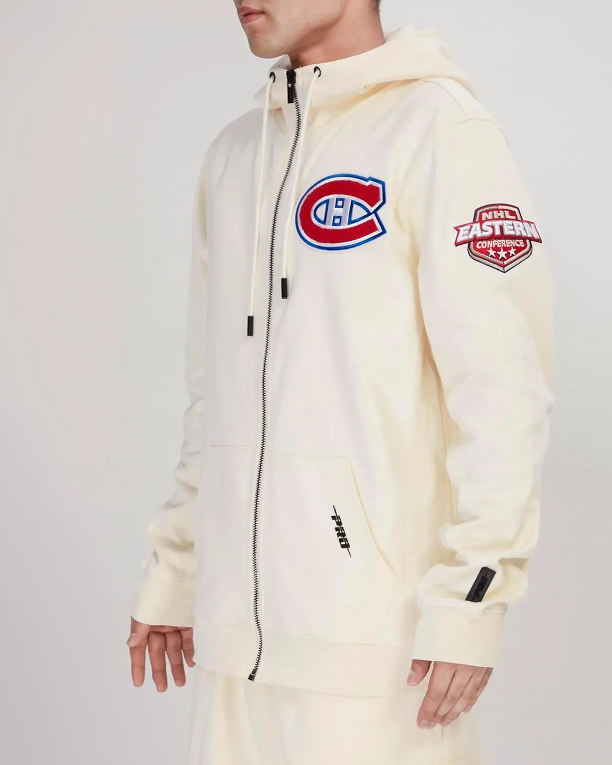 Mens NHL Classic Chenille Full Zip Hoodie