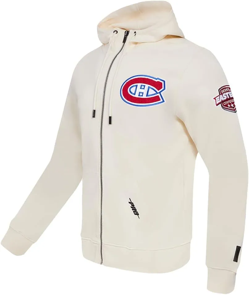 Mens NHL Classic Chenille Full Zip Hoodie