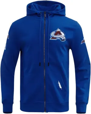Mens NHL Classic Chenille Full Zip Hoodie