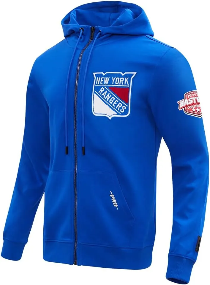 Mens NHL Classic Chenille Full Zip Hoodie