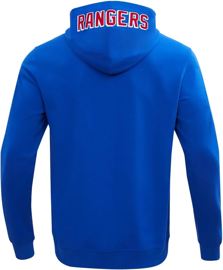 Mens NHL Classic Chenille Full Zip Hoodie