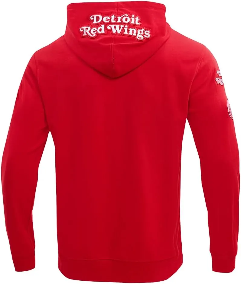 Mens NHL Classic Chenille Full Zip Hoodie