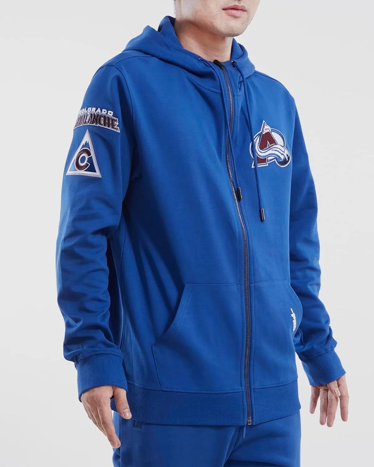 Mens NHL Classic Chenille Full Zip Hoodie
