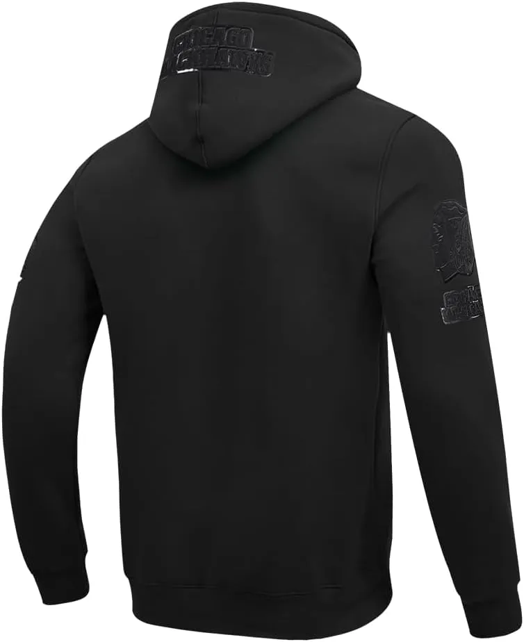 Mens NHL Classic Chenille Full Zip Hoodie