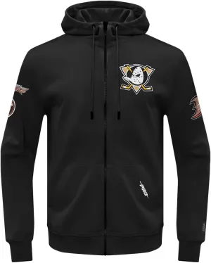Mens NHL Classic Chenille Full Zip Hoodie