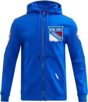 Mens NHL Classic Chenille Full Zip Hoodie