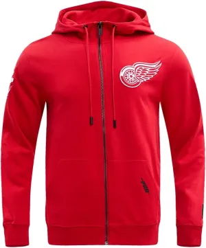 Mens NHL Classic Chenille Full Zip Hoodie