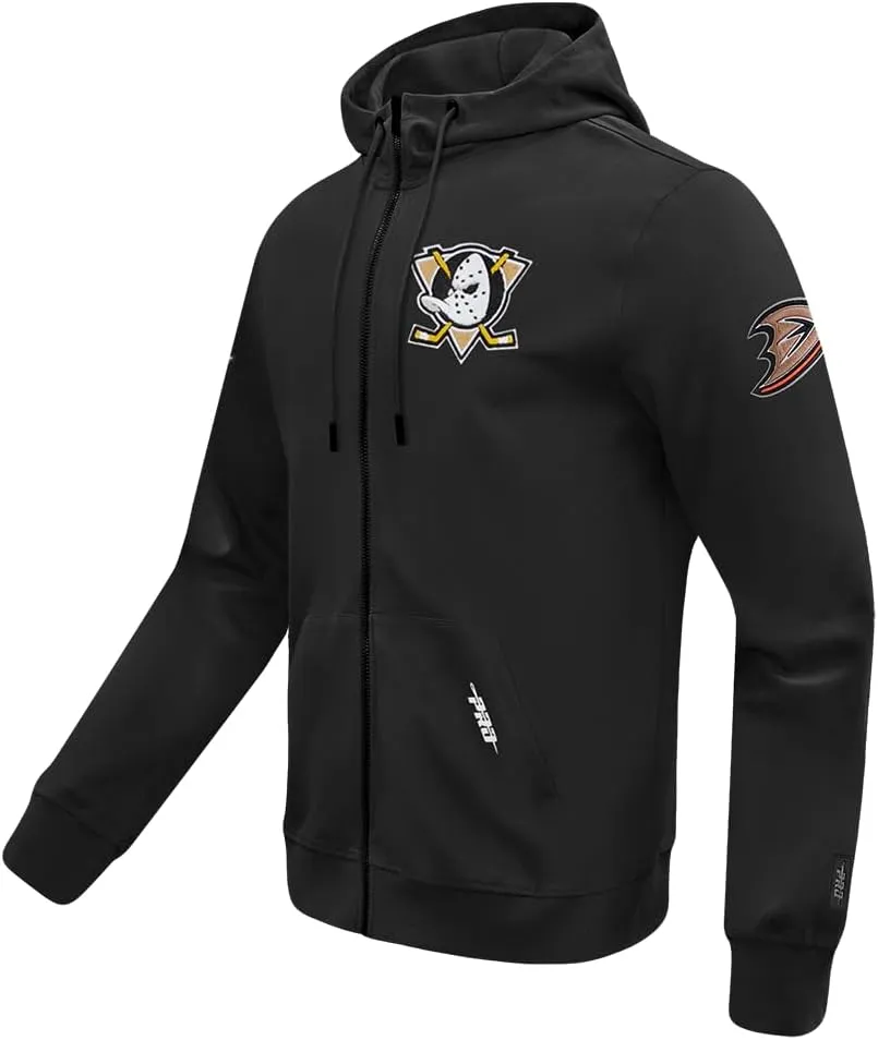 Mens NHL Classic Chenille Full Zip Hoodie
