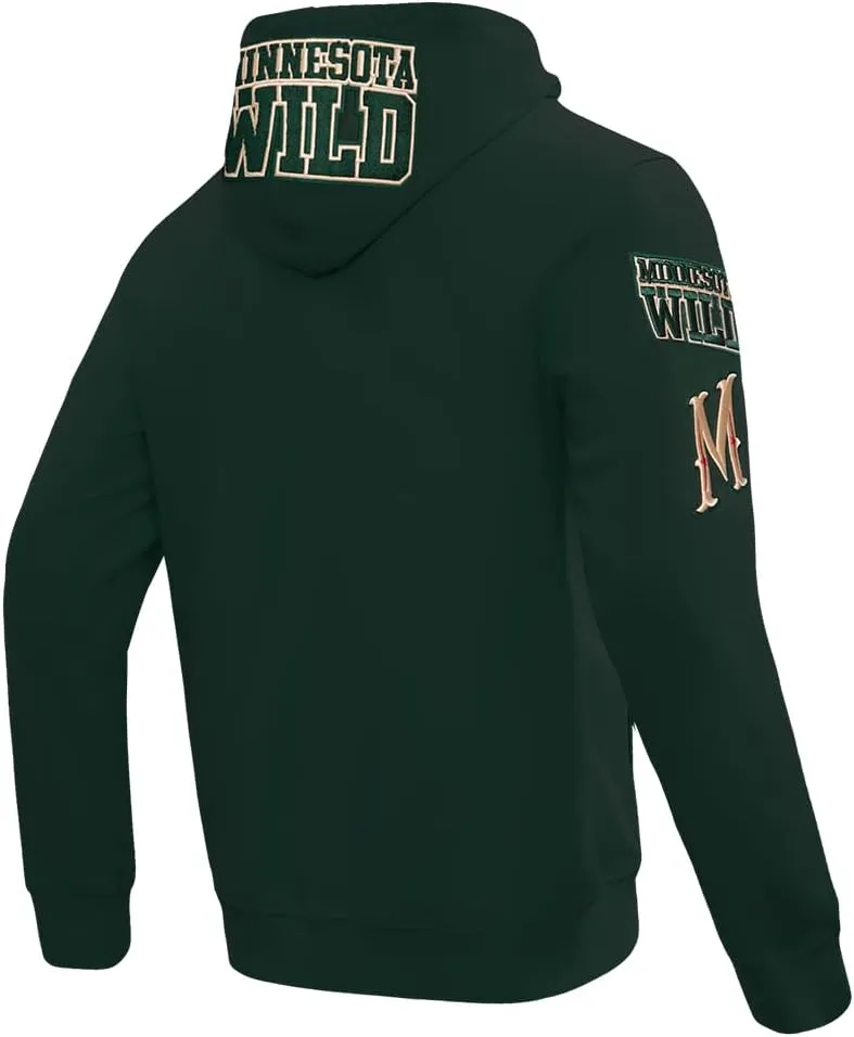 Mens NHL Classic Chenille Full Zip Hoodie
